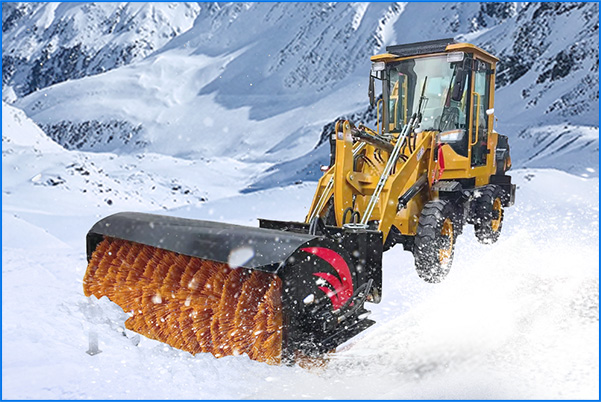 大型駕駛式掃雪機(jī)